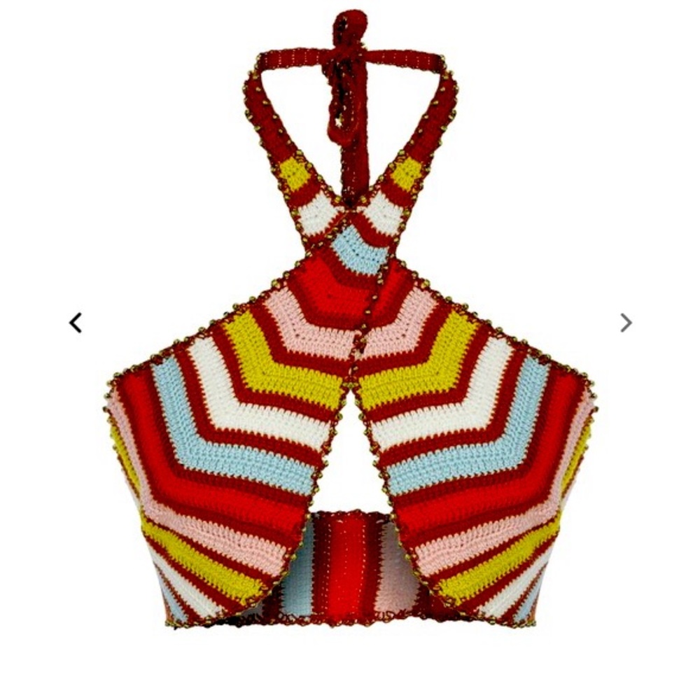 My beach side Rosemary Halter Crop Top
Multi new with tags xs-s
